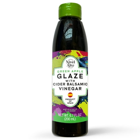 Nivel Alto Green Apple Glaze with Cider Balsamic Vinegar 6.7 fl oz (200mL) by Merchandise