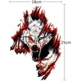thumbnail image 2 of 3D Wolf Head Sticker, Wolf Decal, Car Decal Sticker, PVC Car Sticker, Funny 3D Sticker（Left）, 2 of 5