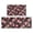 Pioneer Flower Floral-2, variant on Pioneer Flower Floral Print Pattern Kitchen Rugs Sets Of 2, Anti Fatigue Non Slip Washable Floor Mats for Kitchen Sink Laundry, 17X30 Inch 17X47 Inch