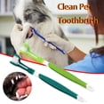 thumbnail image 1 of Vaidha Headed Pet Toothbrush Three Dog Teeth Care Cleaning Mouth Tool, 1 of 2