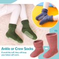 thumbnail image 4 of Mocasines antideslizantes para interiores y niñas, 4 of 5
