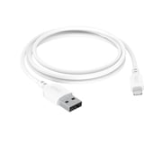 onn 3' Lightning to USB Charging Cable, Made for iPhone/iPad/iPod, White