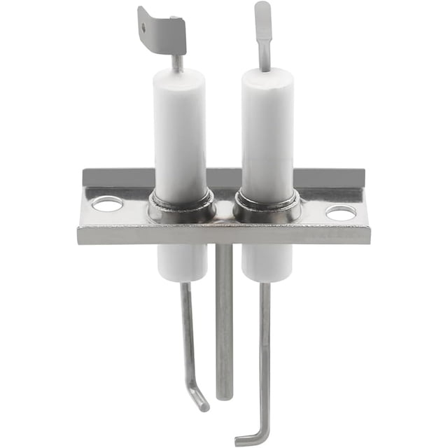 1PC RV Furnace Igniter Ceramic Metal Igniter Electrode Flame Sensor RV Furnace Part (3 Prongs)