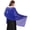 Blue, variant on Sparkling Rhinestone Shawl for Women, Sheer Chiffon Wrap for Wedding and Evening Party, Elegant Formal Scarf, Glamorous Style, Solid Pattern, Adult