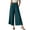#01Green, variant on Women's Wide Leg Palazzo Pants Chiffon Flowy Loose Party Wedding Dressy Casual Trousers with Pockets Brown 2XL