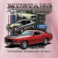 thumbnail image 3 of Wild Bobby Ford Mustang Untamed Spirit Mens Cars and Trucks Men Tee, 3 of 6