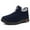 4# 42-Navyblue, variant on LANREMON Snow Boots for Women Warm Faux Fur Lining Winter Ankle Booties Outdoor Non Slip Winter booties Womens Blue Waterproof Flat Booty Shoes