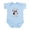 Sky Blue, variant on CafePress - Black Tricolor Corgi Body Suit - Baby Light Bodysuit, Size Newborn - 24 Months
