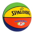 thumbnail image 2 of Equipo de baloncesto Spalding Rookie Gear para jóvenes, para interiores y exteriores, 27,5 cm, 2 of 6