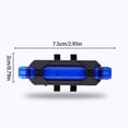 thumbnail image 3 of Bicycle Tail Light 4 Modes USB Rechargeable Mountain Light Cycle Bike Rear Light Lantern, 3 of 8