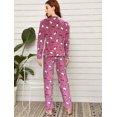 thumbnail image 2 of Pijama Polar Mujer Con Capucha Set 2 Pza Dama Diseño Estampa LOLE Pijama, 2 of 3