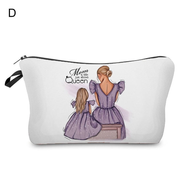 Trousse Cosmétique Mère Enfant Rangement Femmes Apparence Mode Exquise Trousse de Rangement pour la Maison
