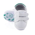 thumbnail image 3 of suela antideslizante suave niño prewalker cuna zapatos 0-6m verde SM SunniMix Zapatillas de deporte para niños pequeños, 3 of 8