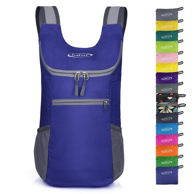 Mochila de Senderismo G4Free Ligera y Plegable 11L para Hombres y Mujeres