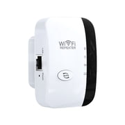 VENINGO WiFi Extender Signal Booster for Home Up to 5000 Sq. Ft and 50 Devices, 300Mbps Speed, Long Range Amplifier with Ethernet Port, 1-Tap Setup