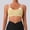 Yellow, variant on YTCAMLO Sports Bras for Women High Support Color-Blocked Padded Elastic Strength Yoga Bra Comfortable Breathable Backless Push Up Underwear