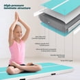 thumbnail image 4 of Inflatable Gymnastics Mat 10FT Air Track Tumbling Mat with Air Pump for Home Gym Training Yoga Water Cheerleading, 4 of 9