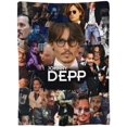 thumbnail image 2 of Johnny Depp Blanket Bedding Fleece Blanket Soft Throw Blankets Lightweight Anti-Static Blanket - 3 Sizes, 2 of 5