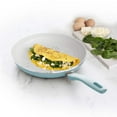 thumbnail image 4 of GreenPan Dover 10” Frying Pan Skillet, Non-Toxic Ceramic Nonstick, Blue Haze, 4 of 6
