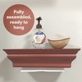 thumbnail image 2 of HealthyShelf Spicy Red Multifold Paper Towel Dispenser - Wall Mounted Shelf - Healthy Shelf, 2 of 6