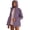 Purple, variant on Women's Jackets Lightweight Puffer Plus Size Nylon Hooded Cool Sun Protection Coat for Summer Travel