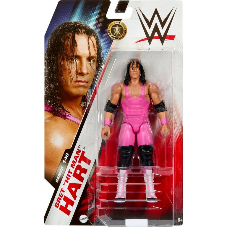 WWE Elite Legends Bret “Hit Man” Hart Action Figure | Mattel