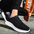 thumbnail image 7 of Men's Running Shoes Lace‑Up Mesh Upper Athletic Sneakers with Curved Midsole for Daily Walking and Casual Outdoor Activities, 7 of 7