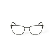Walmart Women's MC006 Diane Square Prescription Eyeglasses with Case, Black