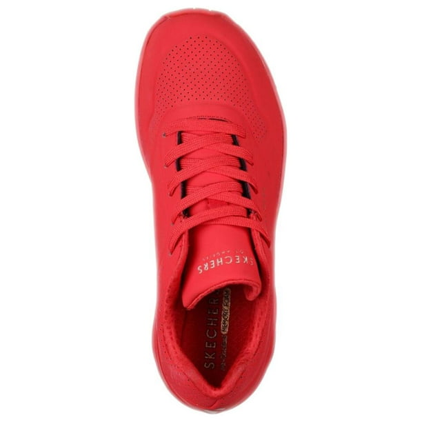 Tenis Rojos Tenis Skechers Mujer Naranja Tenis Skechers Uno Rojo