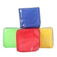 thumbnail image 3 of Niños Blando dados, cultivar talento blando pvc 6 lados interminizables divertidos divertidos dados de educación de bricolaje con bolsillo transparente para la escuela, 3 of 7