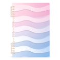 thumbnail image 7 of FORMRS 1-Subject Spiral Notebook 8" x 5" College Ruled 60 Refillable Sheet A5 Hard Cover, 2 Pack, Light Blue Gradient, 7 of 7
