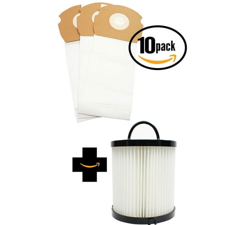 30 Replacement Eureka Airsd As1052ax Vacuum Bags 1 Dust Cup Filter Compatible As Bag Dcf 21