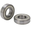 thumbnail image 4 of Double Shielded Rollers, Rubber Sealing Low Friction 6206RS Ball Bearing 2 Pcs Fast Heat Dissipation Sturdy  for Electric Tool, 4 of 7
