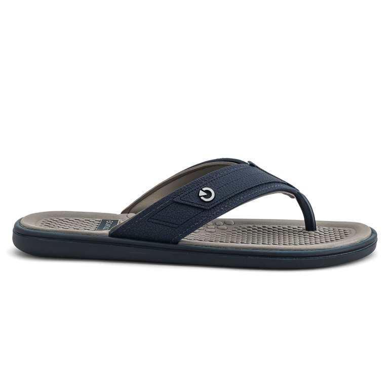NEW CARTAGO men\'s veneto flip flop in black/grey Cartago Veneto Men main image 3