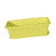 thumbnail image 5 of Maceta para ventana, maceta rectangular para exterior e interior con drenaje Amarillo, 5 of 9