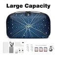 thumbnail image 3 of Constellation Waterproof Oxford Fabric Charger Organizer Storage Pouch Outdoor Small Storage Box, 5.9x9.44x3.14 in., 3 of 6