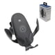 thumbnail image 2 of Cargador inalámbrico Teléfono móvil Soporte de carga inalámbrico Ventilación de aire Montado 15W Soporte de carga para teléfono Cuna Kearding EL000932-00B, 2 of 2