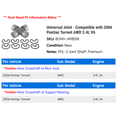 thumbnail image 2 of Universal Joint - Compatible with 2006 Pontiac Torrent AWD 3.4L V6, 2 of 2