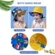 thumbnail image 3 of Cubo de algodón con forma de Animal para bebé, sombreros de sol para niños pequeños UPF 50+, sombreros de verano, protección solar para niños, bebés, niños pequeños, niñas y niños Adepaton LRWJ243-21, 3 of 5