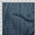 thumbnail image 4 of oneOone Cotton Poplin Dark Navy Blue Fabric Geometric Dress Material Fabric Print Fabric By The Yard 56 Inch Wide-1M, 4 of 6