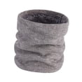 thumbnail image 4 of Calentador de cuello de invierno, cómodo y térmico, para ciclismo en climas fríos Gris claro, 4 of 8