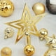 thumbnail image 4 of Bewildely Paquete de 45 bolas de Navidad Set DIY Tree Party Festival Atmósferas Colgante de Navidad Reutilizable Decoración de fotografía al aire libre Kits de decoración para fiestas rojo blanco Bewildely HA065297-04B, 4 of 6