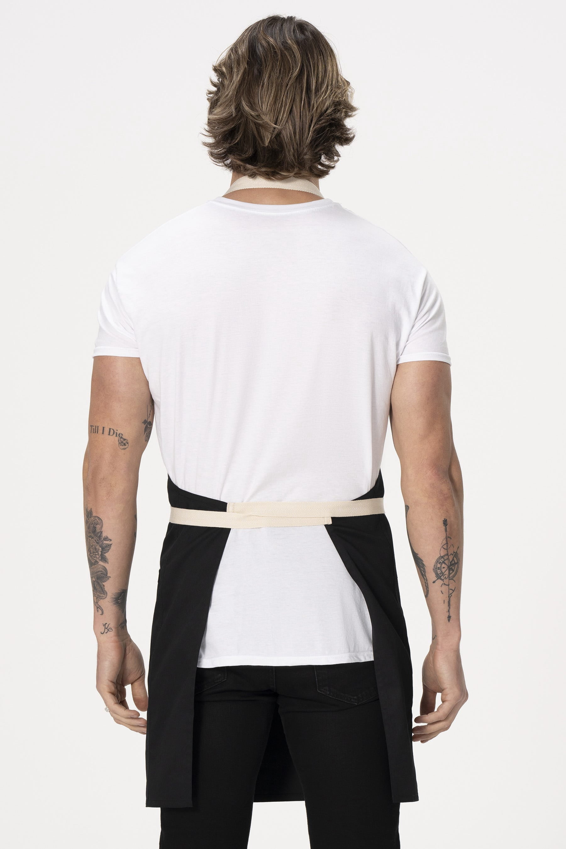 Chef Works Unisex Ridgewood Bib Apron (ABN07BLK0)