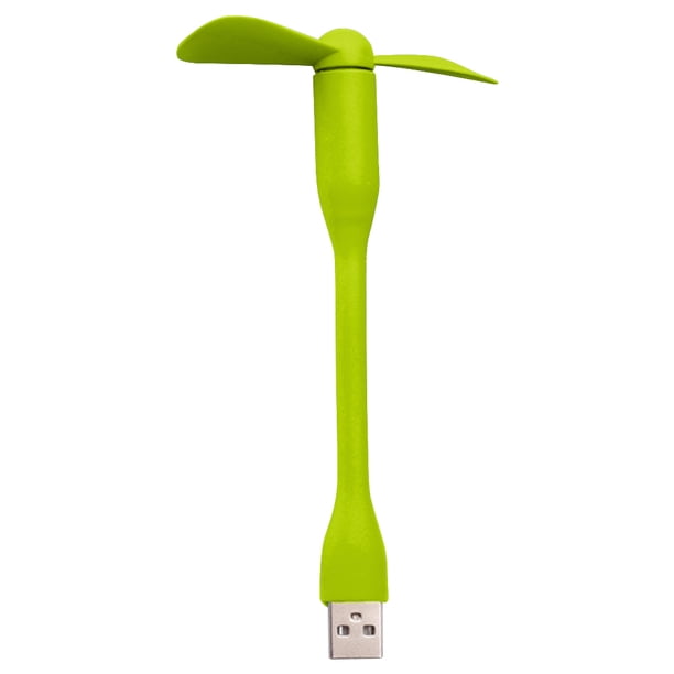 Mini Ventilador USB Refrigeración Ygjytge para Ordenador Portátil Power Bank Verde