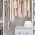 thumbnail image 2 of 1 Pc Plastic Storage Box Underwear Container Drawer Style Storage Case (White), 2 of 4