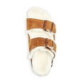 thumbnail image 2 of Birkenstock Mens Arizona Suede Shearling Lined Footbed Sandals, 2 of 4