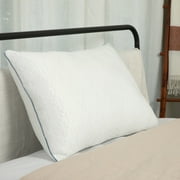Brookstone Cool Sense Down Alternative Pillow 2 Pack - Cold Cooling Pillows for Hot Sleepers - CoolSense Pillows for Sleeping - Stay Cool and Comfortable All Night - White, King Size