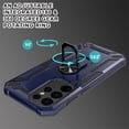thumbnail image 3 of Allytech for Samsung S22 Ultra 5G Case, Galaxy S22 Ultra 5G Case, 6.8-Inch, Military Grade Shockproof Magnetic Car Mount Rugged Phone Case for Samsung Galaxy S22 Ultra 5G with Ring Kickstand, Red, 3 of 8