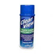 CLEAR View Plastic Cleaner PROTECTANT and Polish - 13 OZ