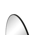 thumbnail image 6 of 42" Round Mirror, Wall Circle Mirrors with Metal Framed, Circular Vanity Mirror Dressing Mirror for Bathroom, Living Room, Bedroom Wall Decor, Black, 6 of 7